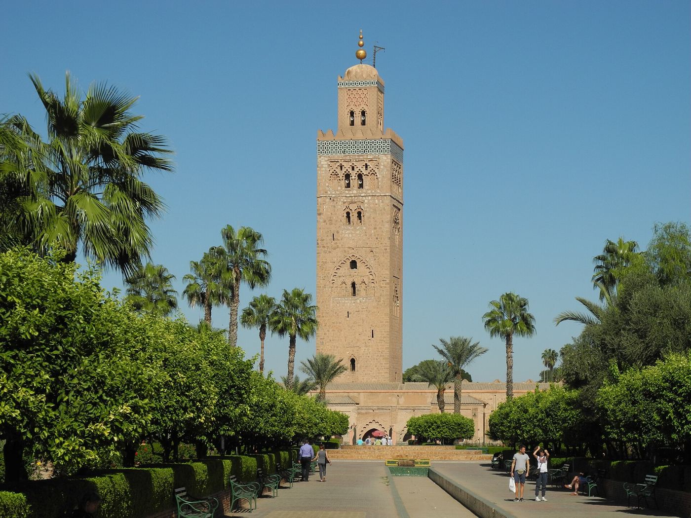 The Koutoubia Mosque in Marrakesh