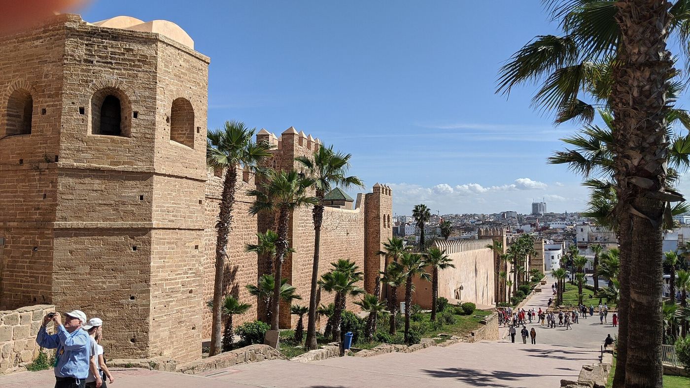The Kasbah of the Udayas in Rabat